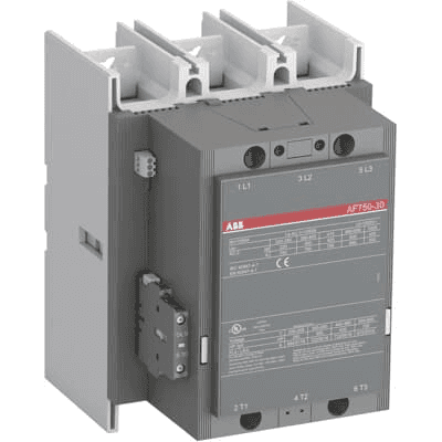 ABB AF750-30-11 AF 3 pólusú kontaktor, 3 NO, 1 kA, 250 V tekercs, 425 kW hivatkozással 1SFL637001R7011 a márkától ABB