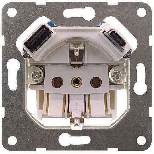 Schuko aljzat USB Type-C töltővel hivatkozással 18524-USBC a márkától BJC
