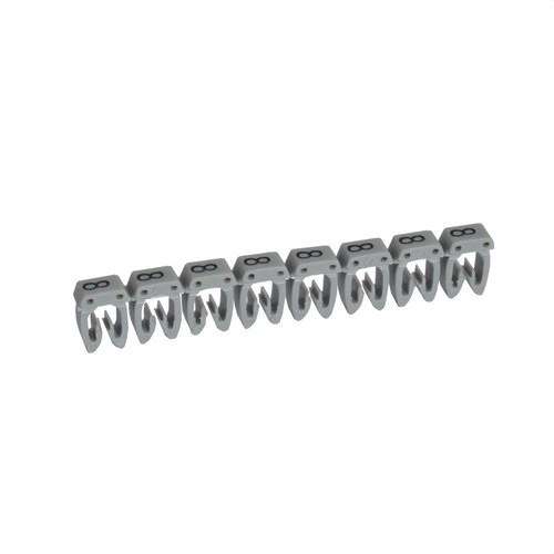 Kábeljelölő címke CAB 3 - Szám 8, akár 1,5mm2-ig hivatkozással 038218 a márkától LEGRAND