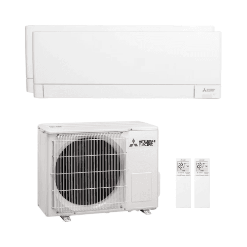 2 az 1-ben légkondicionáló wifi-vel és PlasmaQuad+ szűrővel Mitsubishi 3,5 kW 12000 BTU