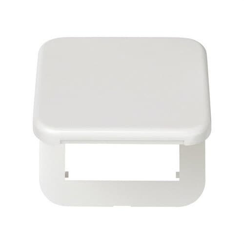 White Schuko Socket Base Flip Cover with Safety Device Simon 31 with reference 31690-30 from the brand SIMON