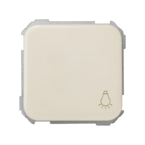 Push Button with Light Engraving and Quick Terminal System Ivory Simon 31 with reference 31651-31 from the brand SIMON