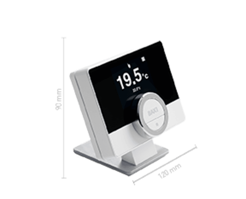 Baxi Connect RXM vezeték nélküli okos termosztát hivatkozással 7767534 a márkától BAXI