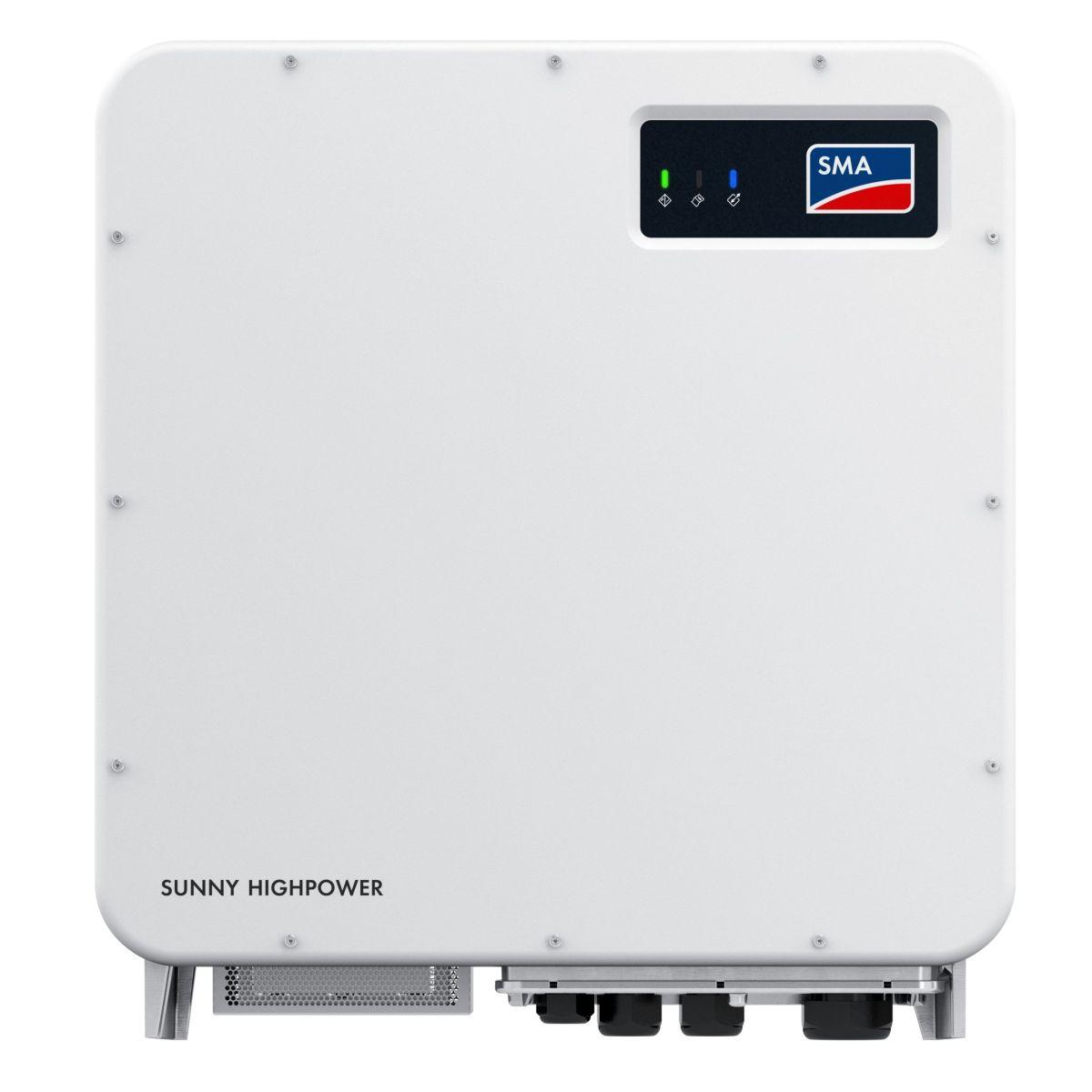 SMA Sunny Highpower PEAK3 100 kW háromfázisú napelemes inverter hivatkozással SHP100-21 a márkától SMA SOLAR
