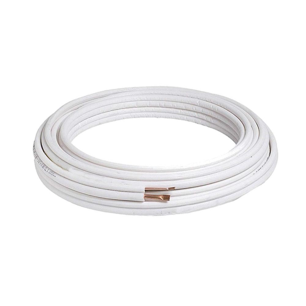 Szigetelt dupla rézcső légkondicionálóhoz 1/4"-3/8" - 20 méteres tekercs hivatkozással PEDOBLAM1/4X3/8(20M)-(COASOL) a márkától TUBERIA COBRE