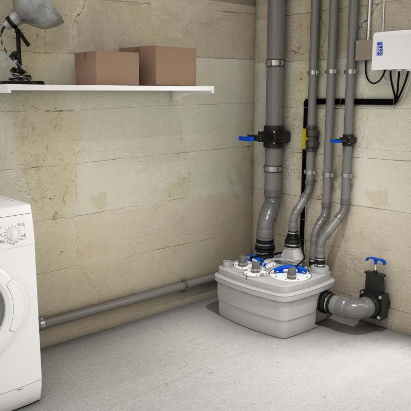 SFA SANICUBIC 2 Classic általános szivattyúállomás hivatkozással 040000002 a márkától SFA SANITRIT