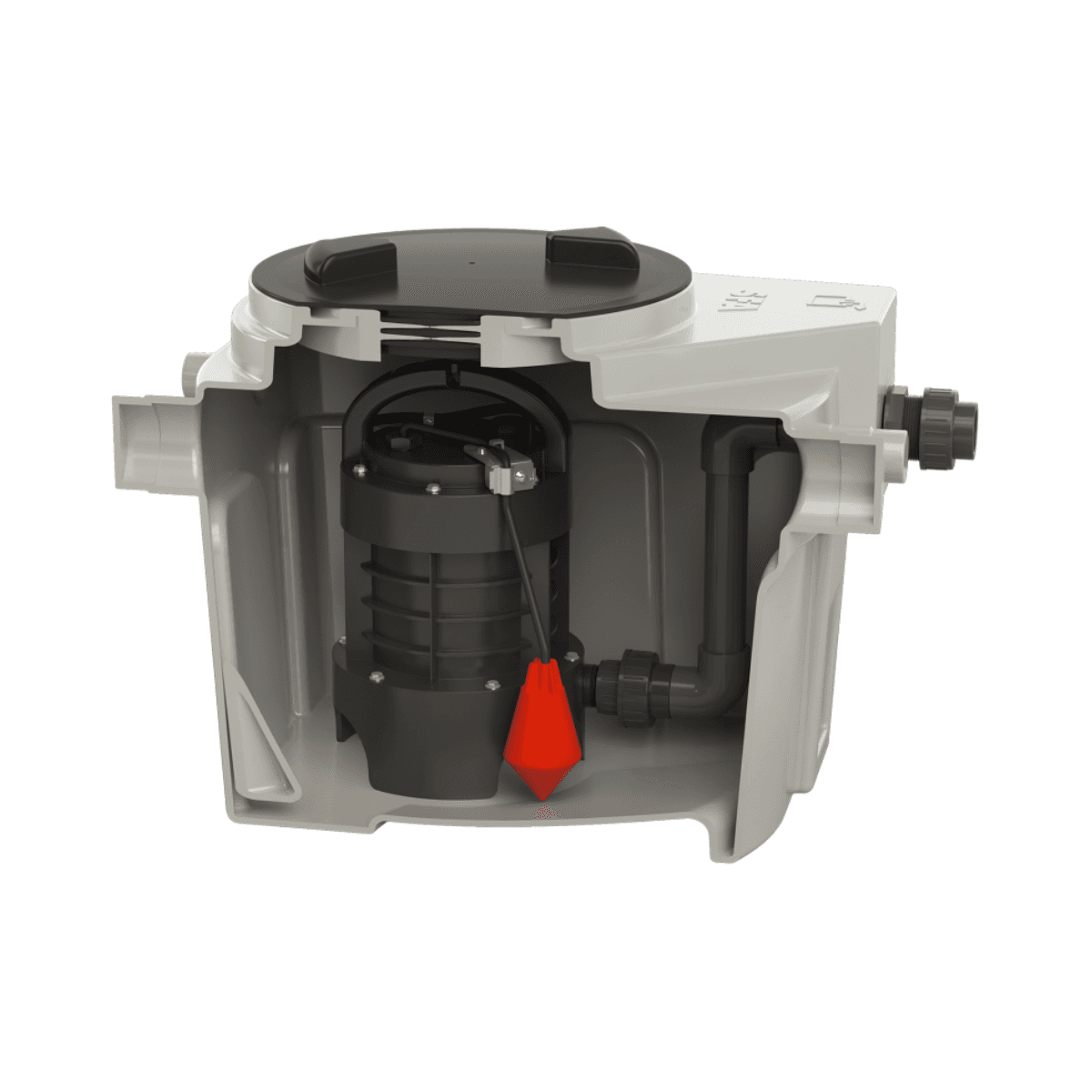 SFA Sanifos 110 szivattyúállomás - Aprító változat hivatkozással 009FOS110TM a márkától SFA SANITRIT