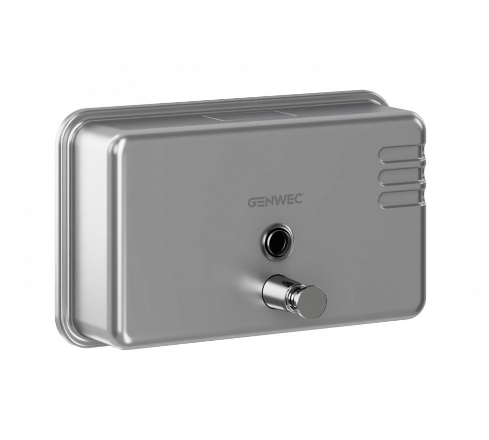 Vízszintes szappanadagoló 1100 ml inox 304 szatén hivatkozással GW04 02 04 01 a márkától GENWEC
