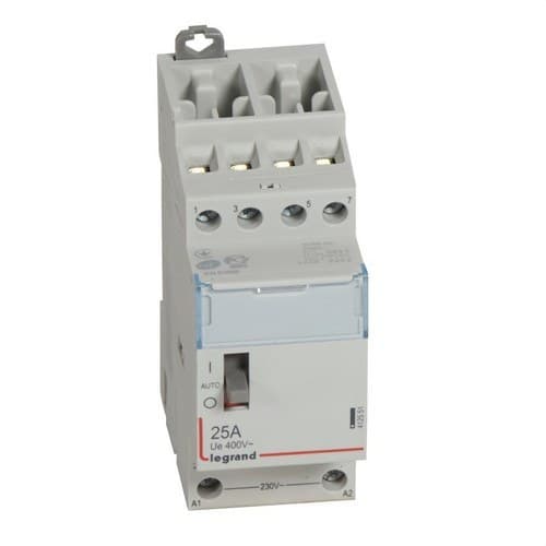 25A 4Z 230V kontaktor hivatkozással 412551 a márkától LEGRAND