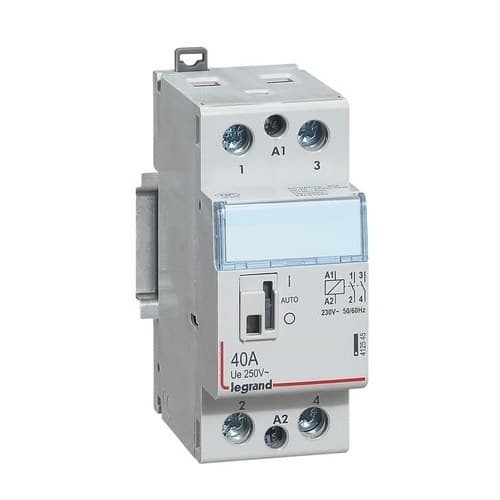 40A 2NO 230V kontaktor hivatkozással 412545 a márkától LEGRAND