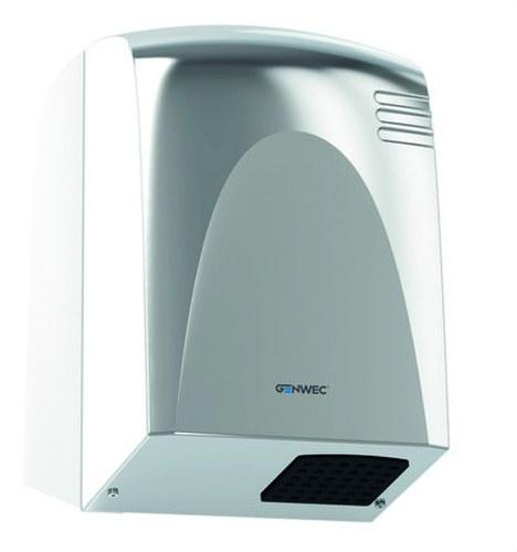 Wecflow elektronikus érzékelős kézszárító, fényes rozsdamentes acélból hivatkozással GW01 14 04 02 a márkától GENWEC