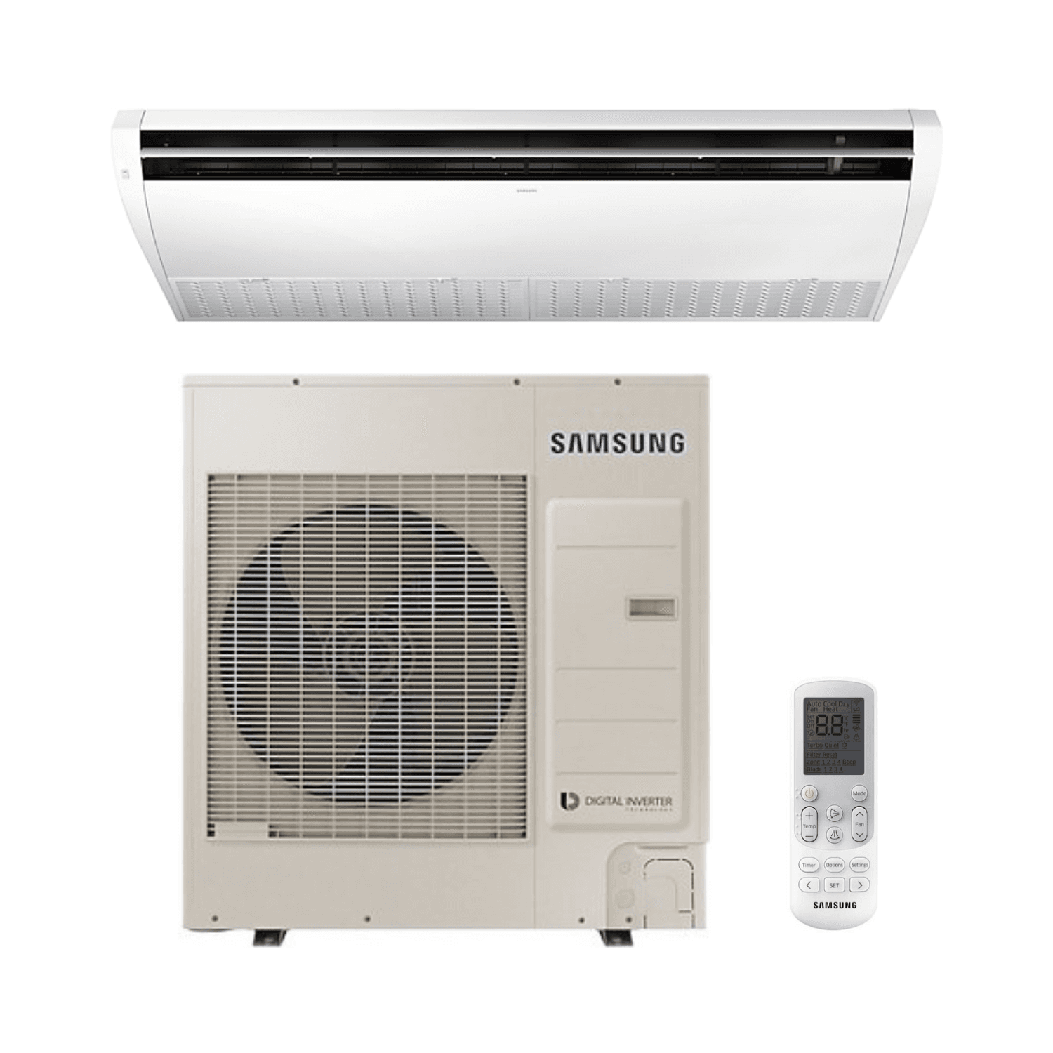 Samsung mennyezeti légkondicionáló 12 kW 41000 BTU hivatkozással F-CEILMF120R a márkától SAMSUNG