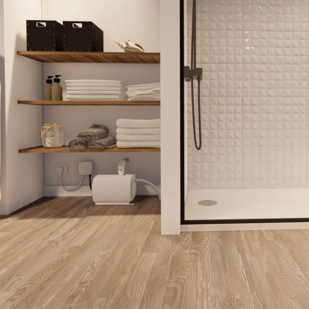 SFA Sanifloor+ 3 zuhanyszivattyú szívóval és szűrővel hivatkozással HIFLOOR3 a márkától SFA SANITRIT