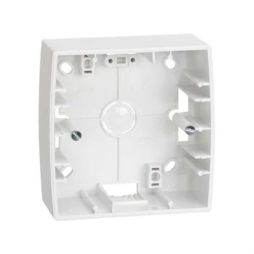 High Surface Box for 1 White Element Simon 82 with reference 82751-30 from the brand SIMON