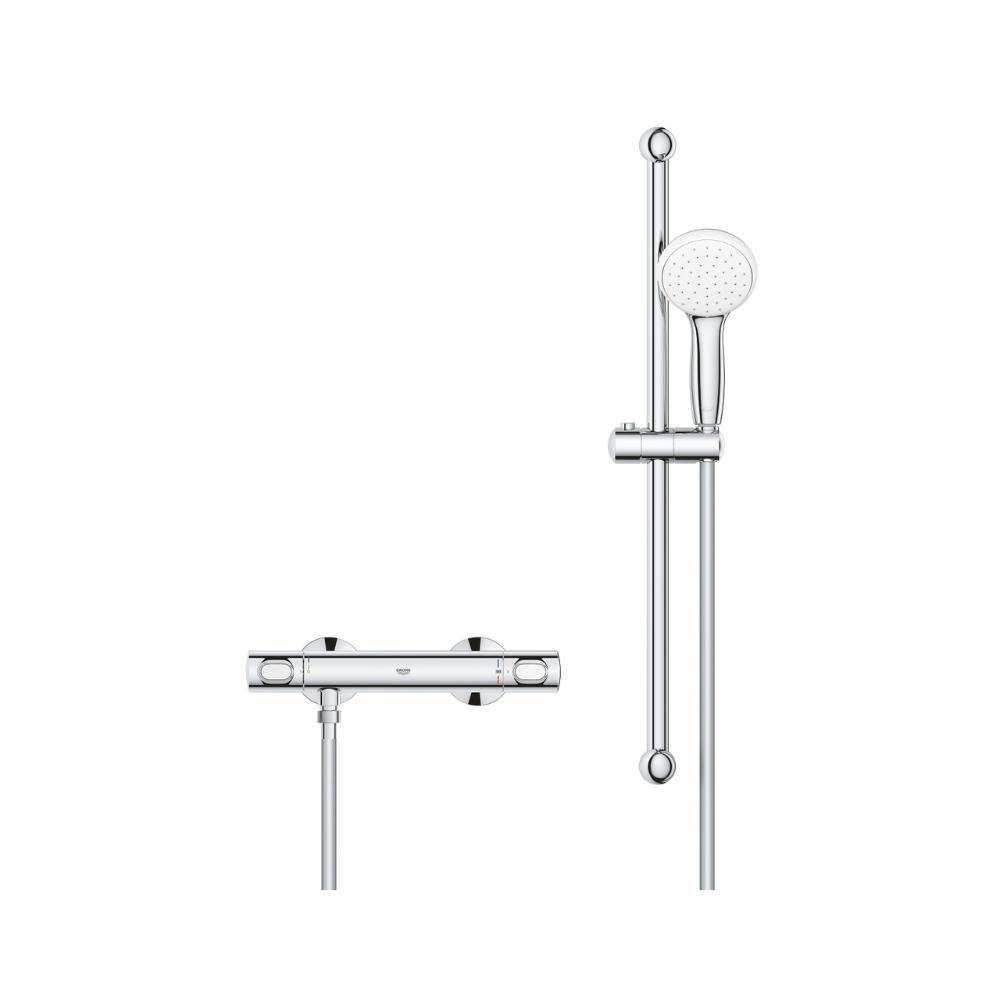 Grohe Grohtherm 500 termosztatikus zuhanyszett 1/2", króm hivatkozással 34796001 a márkától GROHE