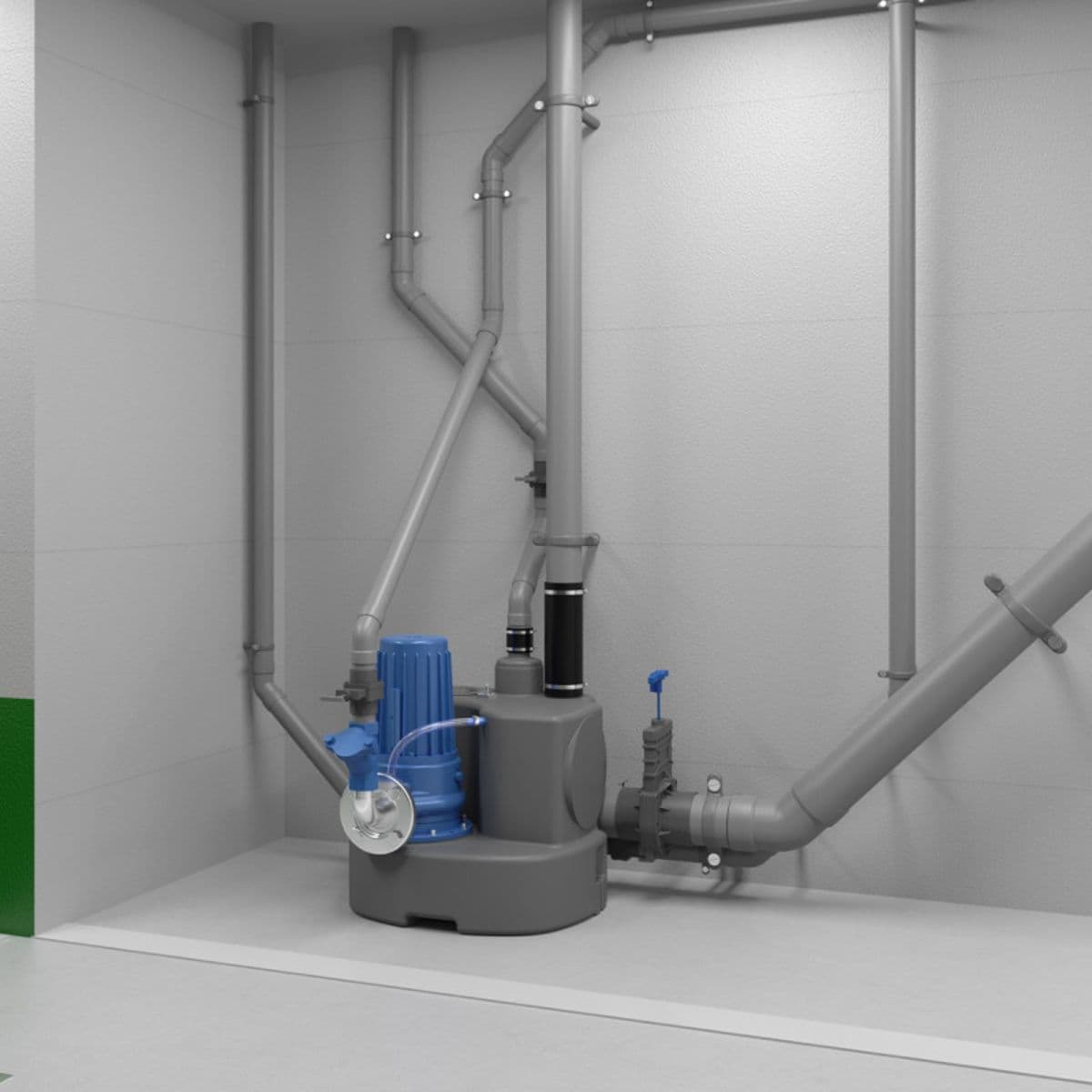 Three-Phase Pumping Station SFA Sanicubic 1 GR SE71.3 T with reference 04CUB1GR13T from the brand SFA SANITRIT