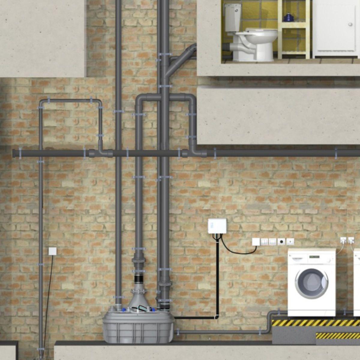 SFA Sanicubic 2 VX S Smart szivattyúállomás hivatkozással CUBIC2XLVXSMART a márkától SFA SANITRIT