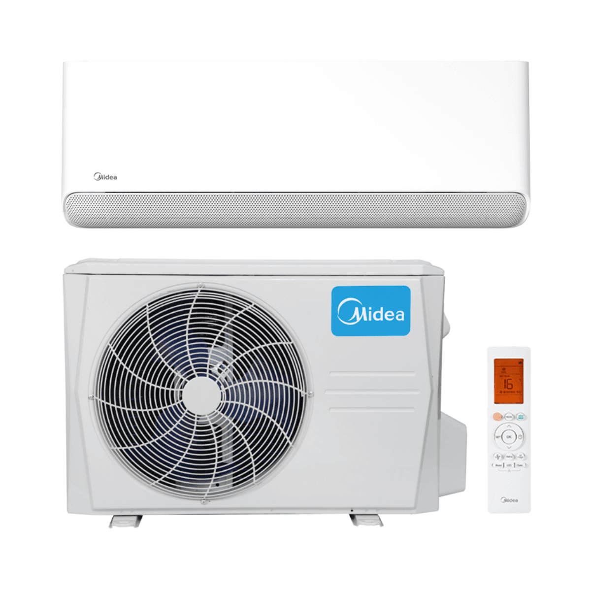 Midea Breezeless E 2,6 kW 9000 BTU wifi-s légkondicionáló hivatkozással E 26(09)N8 a márkától MIDEA