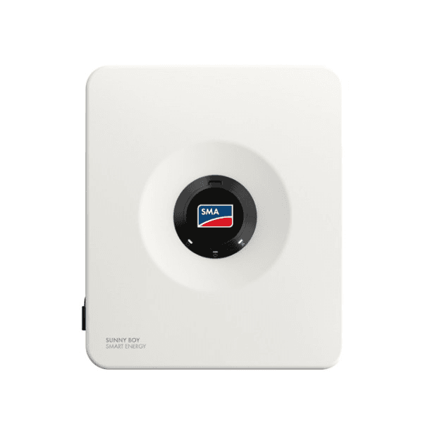 SMA Sunny Boy Smart Energy 6 kW-os egyfázisú hibrid napelemes inverter hivatkozással SBSE6.0-50 a márkától SMA SOLAR