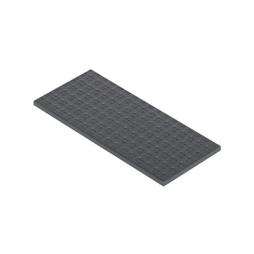 Flush Decorative Cover for Adjustable Floor Box or Inspection Cover 2 Elements Grey Simon 500 Cima with reference 52053101-035 from the brand SIMON