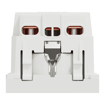 New Unica fehér sarkvidéki schuko aljzat hivatkozással NU303718 a márkától SCHNEIDER ELECTRIC