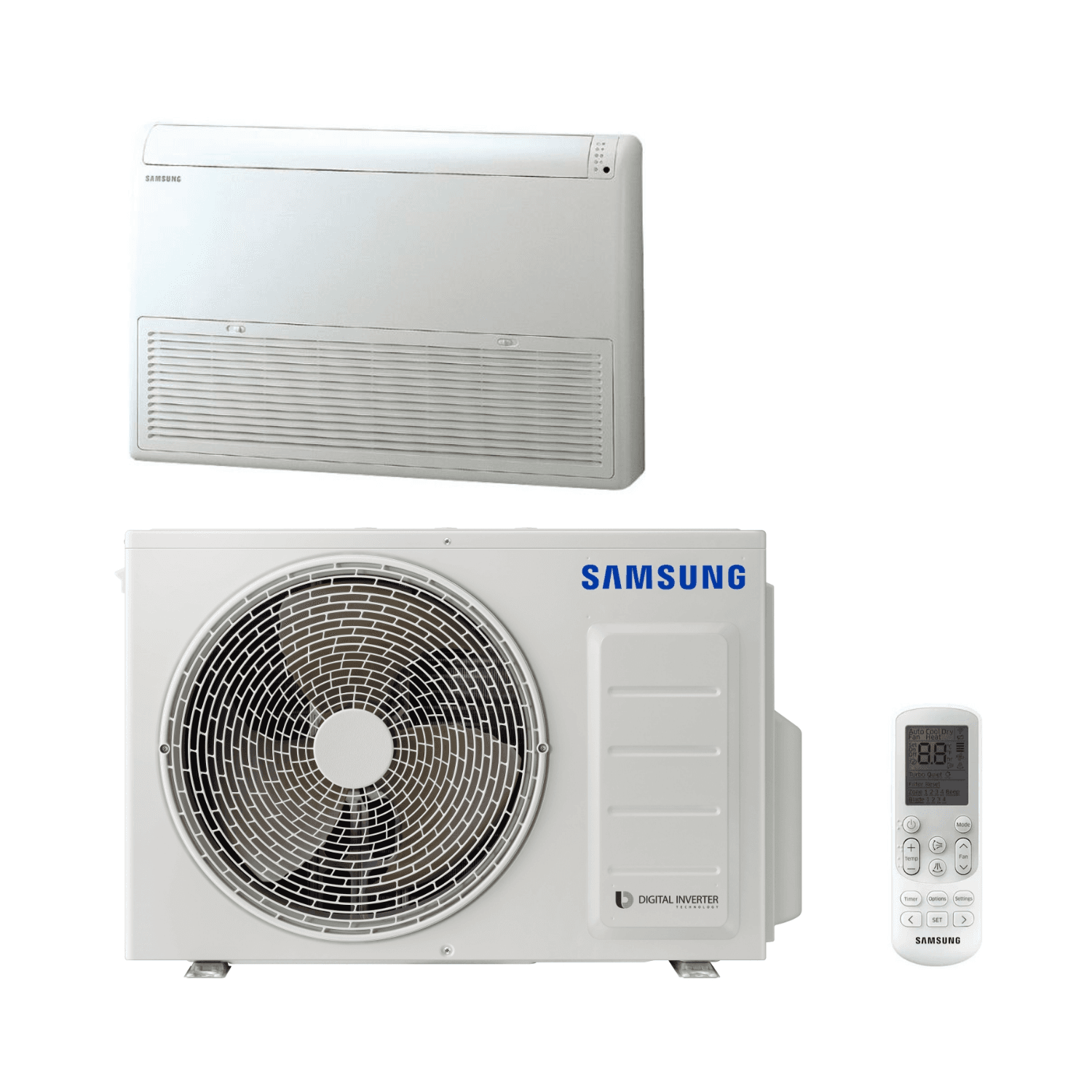 Samsung padló/mennyezeti légkondicionáló 5,2 kW 18000 BTU hivatkozással F-FLOORCEIL52R a márkától SAMSUNG