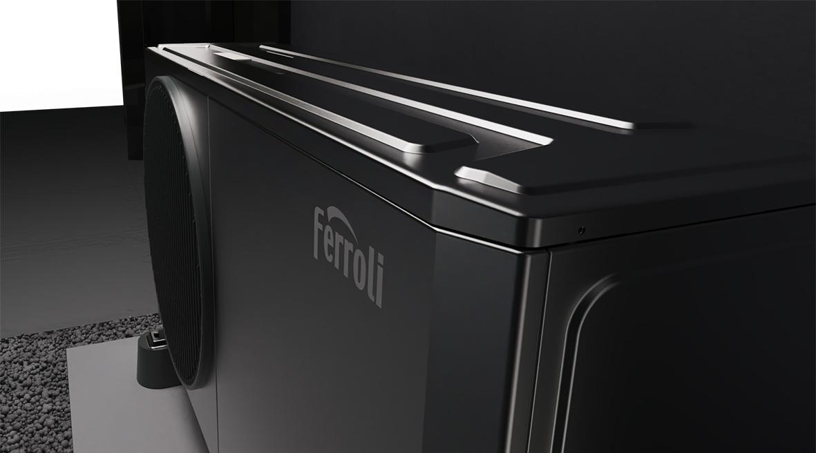 Ferroli OMNIA Life M 14 kW monoblokkos R290 levegő-víz hőszivattyú vezérlővel hivatkozással 4B4770149 a márkától FERROLI