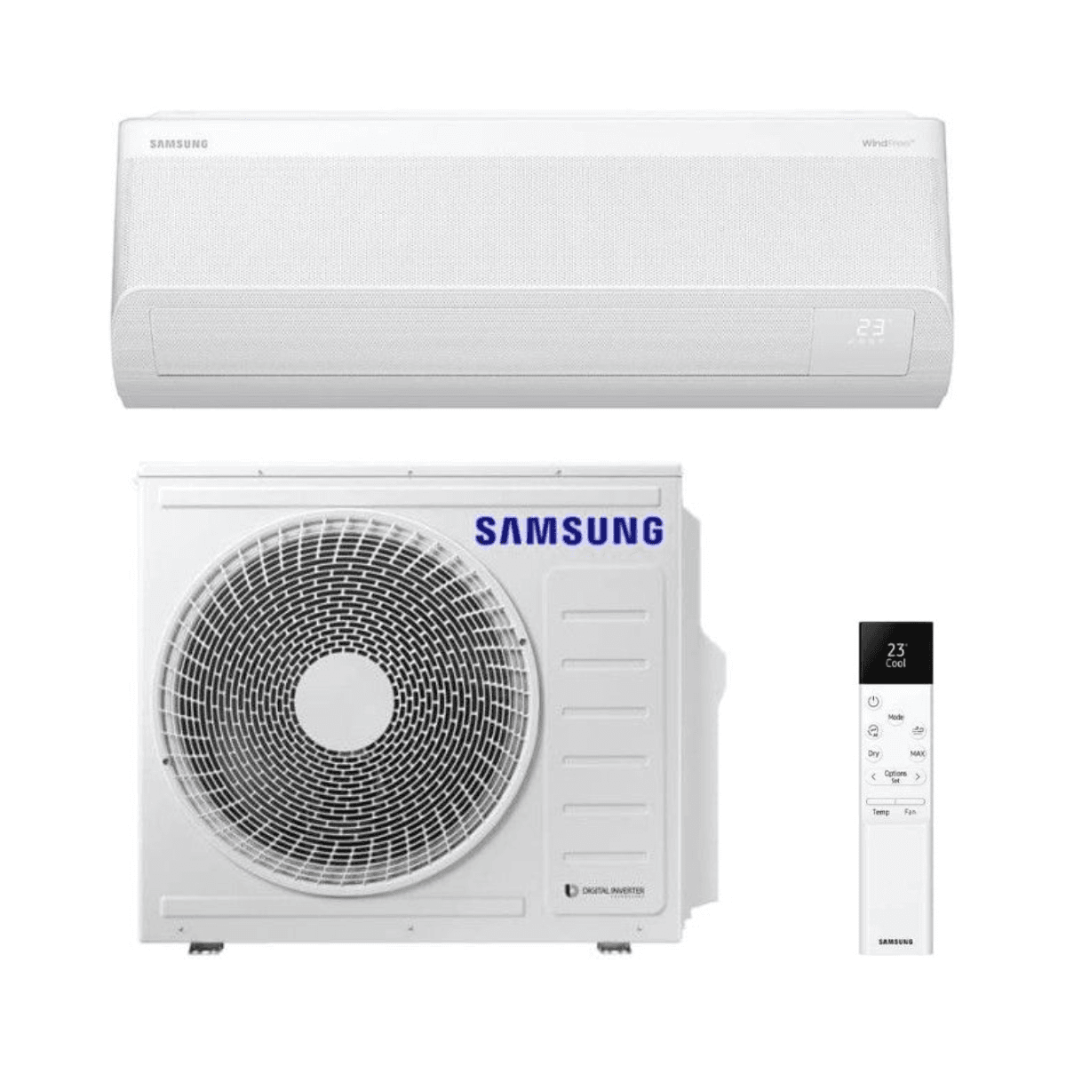Samsung WindFree Elite S2 2,5 kW 9000 BTU wifi-s légkondicionáló hivatkozással WFELITES209 a márkától SAMSUNG