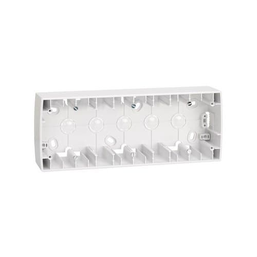 High Surface Box for 3 Elements White Simon 82 with reference 82771-30 from the brand SIMON