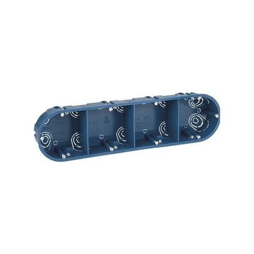 Flush-mounted box for 4 elements for hollow partition Simon 31 with reference 31742-61 from the brand SIMON