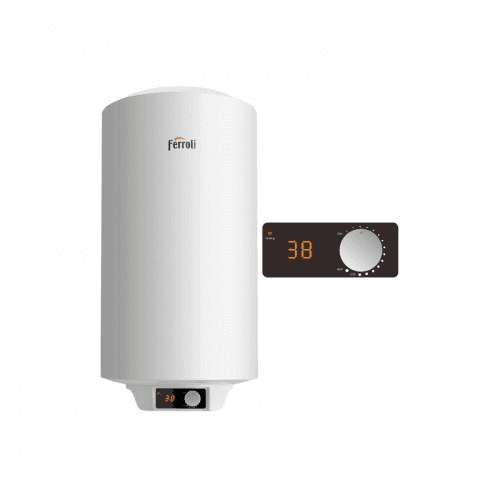 Ferroli TIBER C 100 literes függőleges elektromos vízmelegítő hivatkozással GRID7WKA a márkától FERROLI