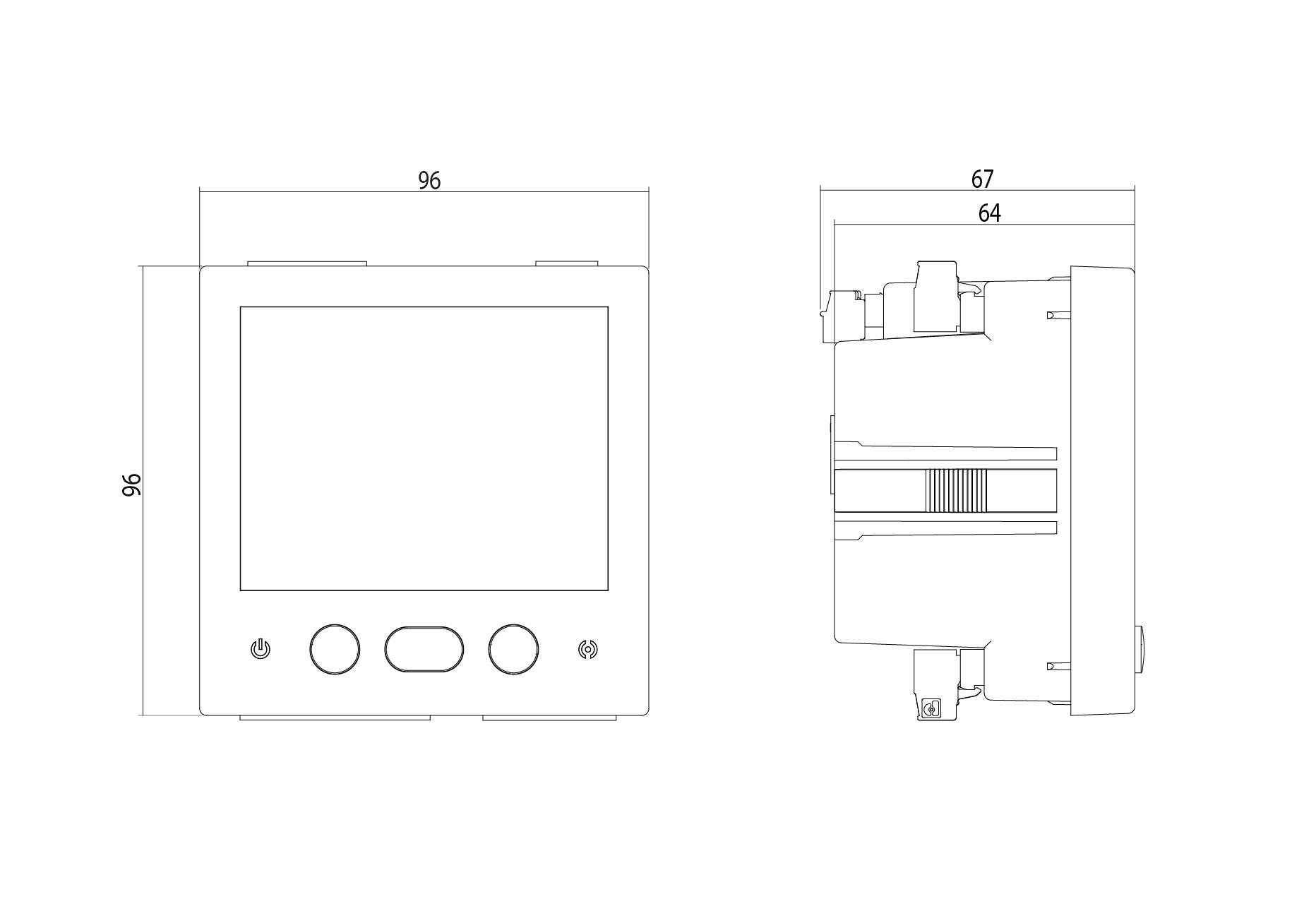 Three-Phase Network Analyser Panel Circutor CVM-C11-ITF-IN-485-ICT2 with reference M58541. from the brand CIRCUTOR