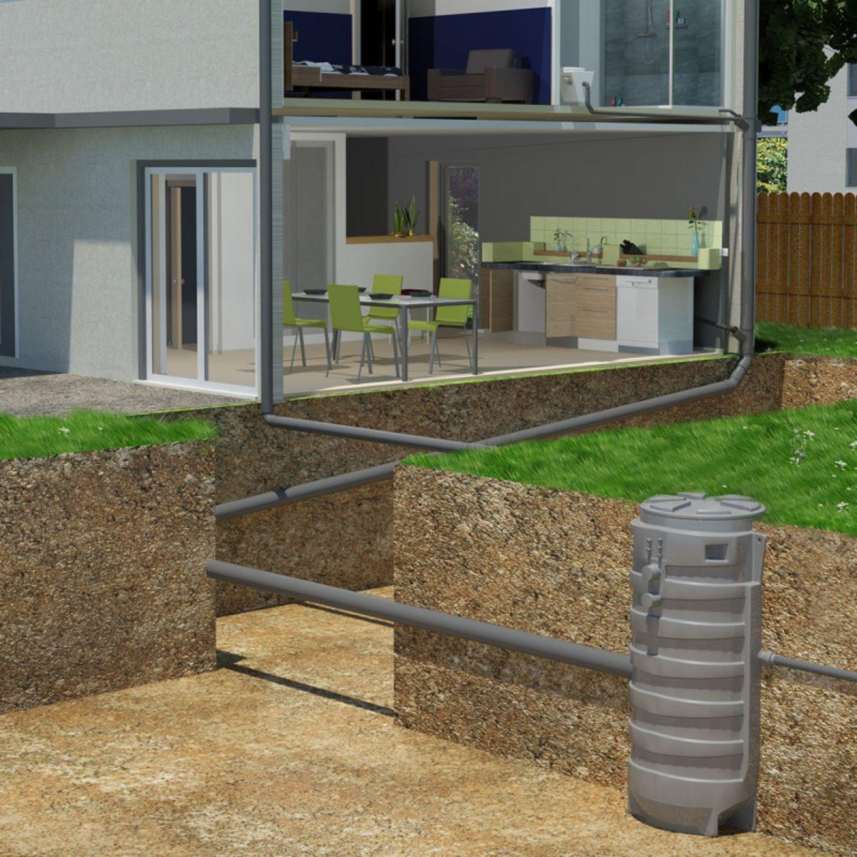 SFA Sanifos 1300 2GR SP S szivattyúállomás - Aprító változat hivatkozással 009FOS1300TM a márkától SFA SANITRIT