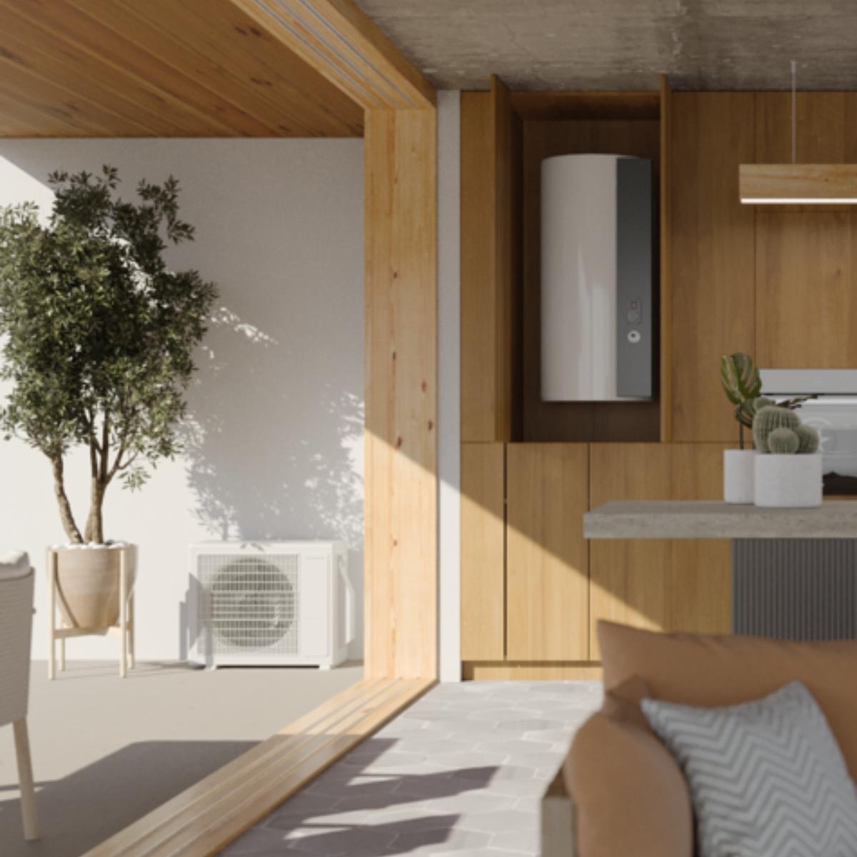 Thermor Aéromax Split 150 literes használati melegvíz hőszivattyú hivatkozással 602118 a márkától THERMOR