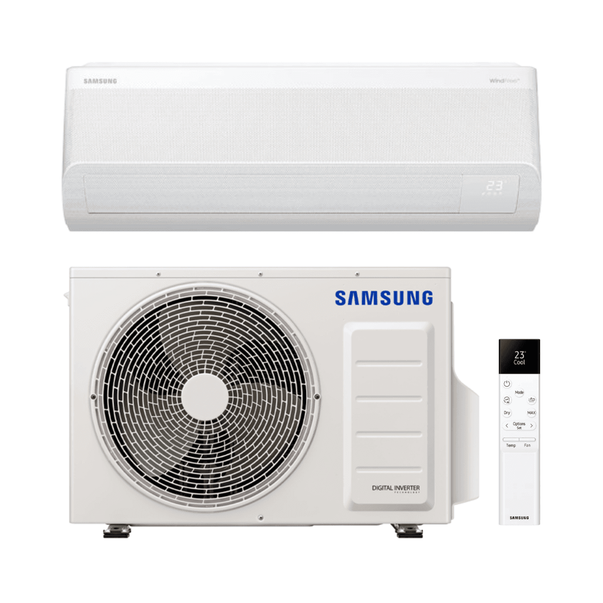 Samsung WindFree Comfort S2 F-AR60F09NX 2,5 kW 9000 BTU wifi-s légkondicionáló hivatkozással F-AR60F09NX a márkától SAMSUNG