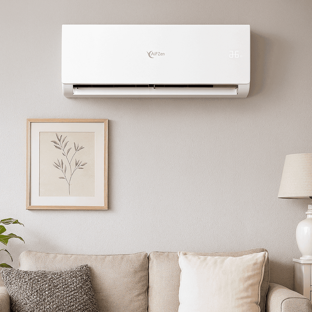 AirZen 4,9 kW 18000 BTU wifi-s légkondicionáló hivatkozással AZSP18 a márkától AIRZEN