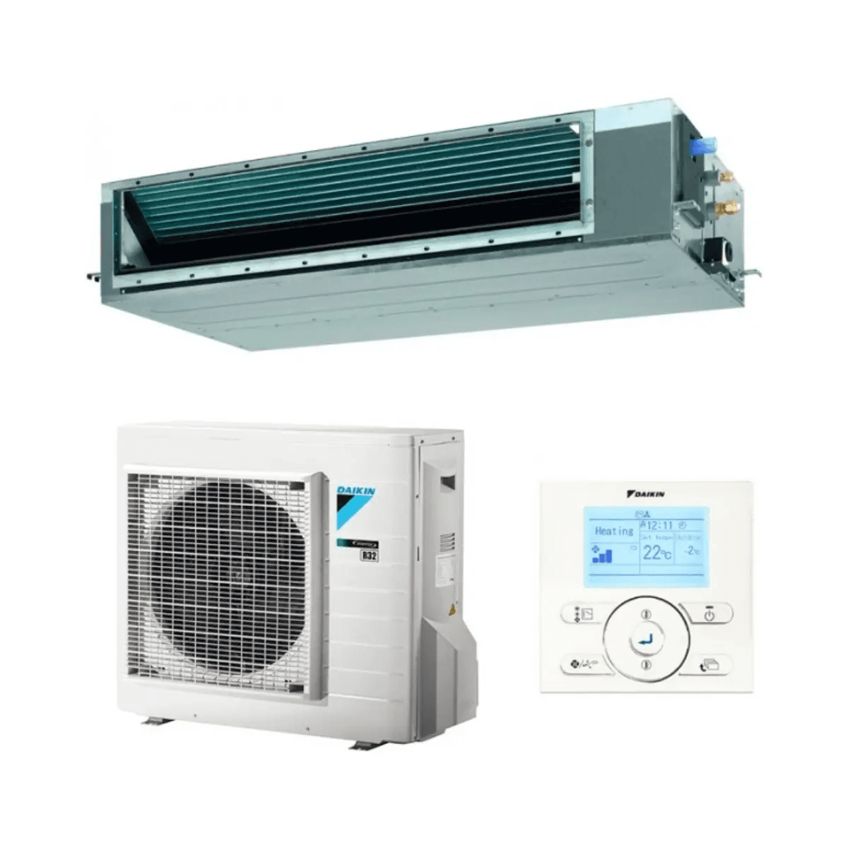 Daikin Sky Air Active ADEAS35A csatornás légkondicionáló 3,4 kW 12000 BTU hivatkozással ADEAS35A a márkától DAIKIN