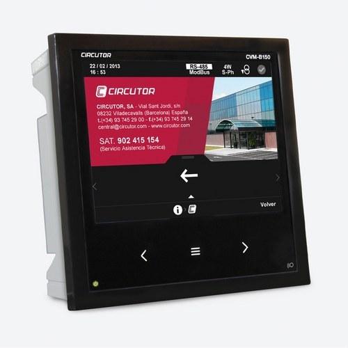 Háromfázisú hálózatelemző színes kijelzős panel CVM-B150-ITF-485-ICT2 hivatkozással M56111. a márkától CIRCUTOR
