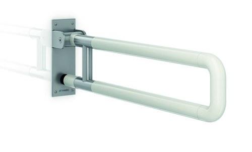 Lehajtható kapaszkodó 700 mm, nylon bevonattal, rozsdamentes acél talppal hivatkozással GW11 30 09 00 a márkától GENWEC