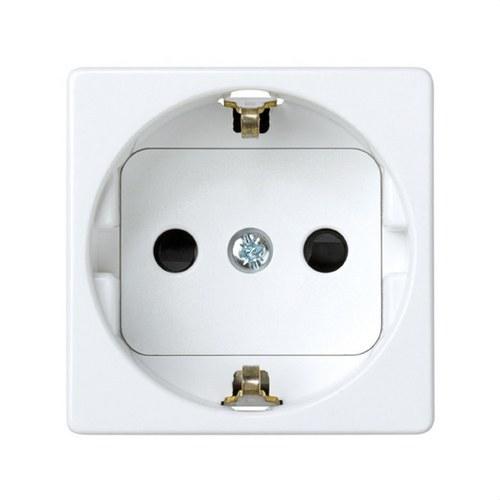 Schuko aljzat 16 A 250V biztonsági zárral és csavaros csatlakozással, fehér Simon 27 Play hivatkozással 27472-65 a márkától SIMON