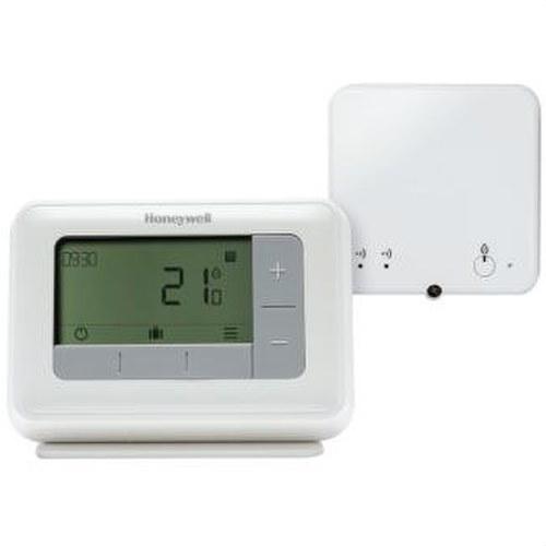 Honeywell T4R vezeték nélküli programozható termosztát asztali tartóval hivatkozással Y4H910RF4005 a márkától RESIDEO