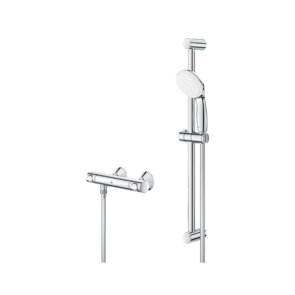 Grohe Grohtherm 500 termosztatikus zuhanyszett 1/2", króm hivatkozással 34796001 a márkától GROHE