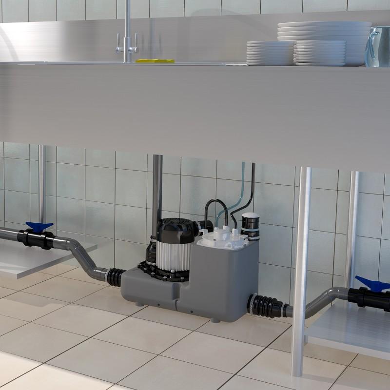 SFA SANICOM 1 szennyvízszivattyú intenzív használatra, szürkevízhez hivatkozással 04COM1M a márkától SFA SANITRIT