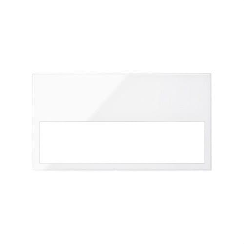Glossy White Double Frame Simon 100 with reference 10001620-130 from the brand SIMON