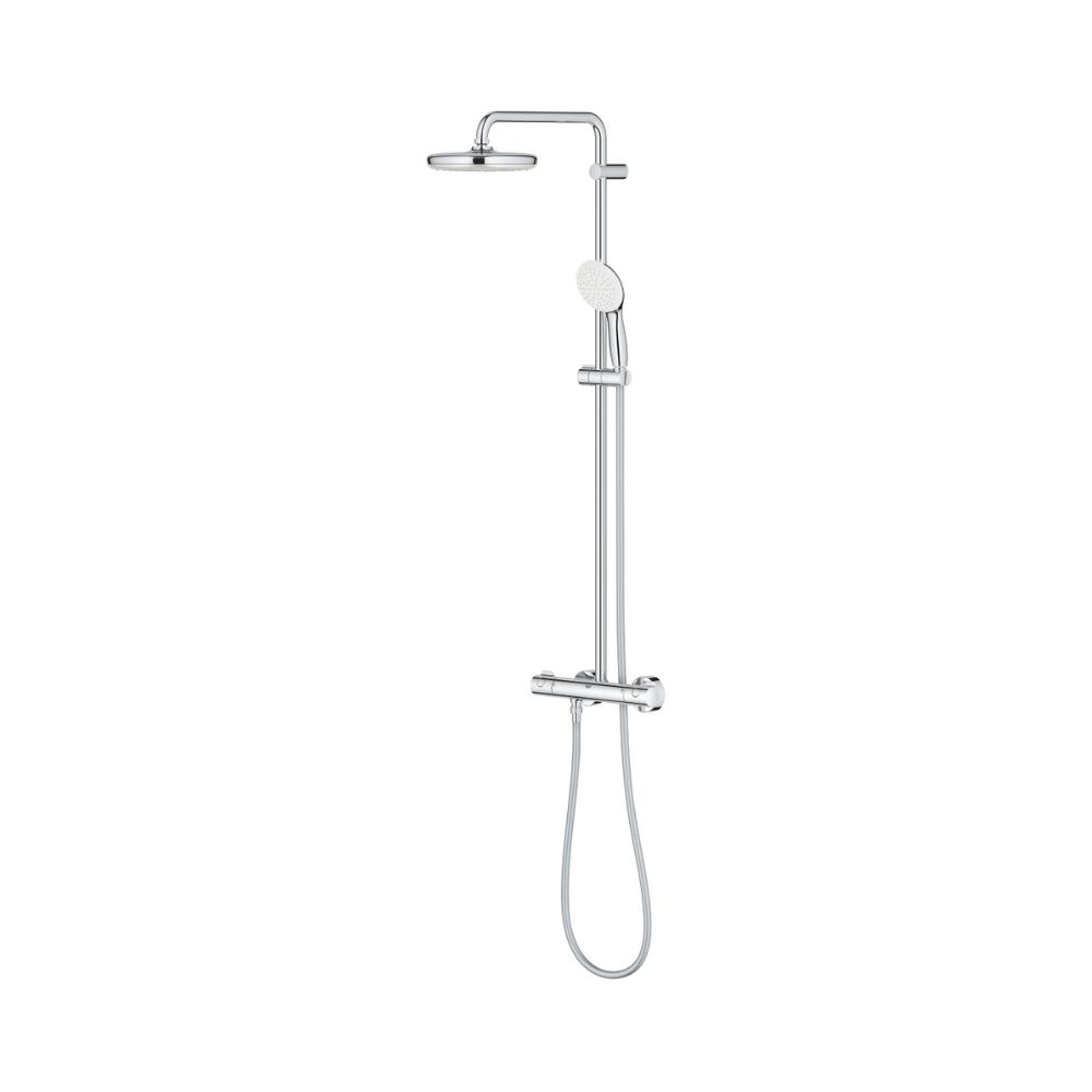 Grohe Tempesta System 210 termosztatikus zuhanyrendszer króm hivatkozással 26811001 a márkától GROHE