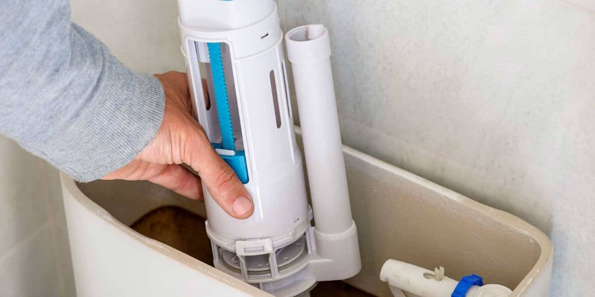 Change the cistern mechanism
